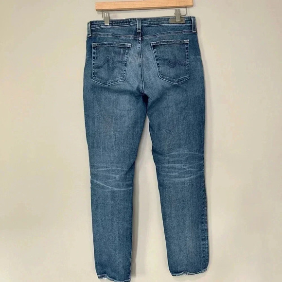 AG The Prima Ankle Cigarette Medium Faded Wash Jean - Picture 10 of 17